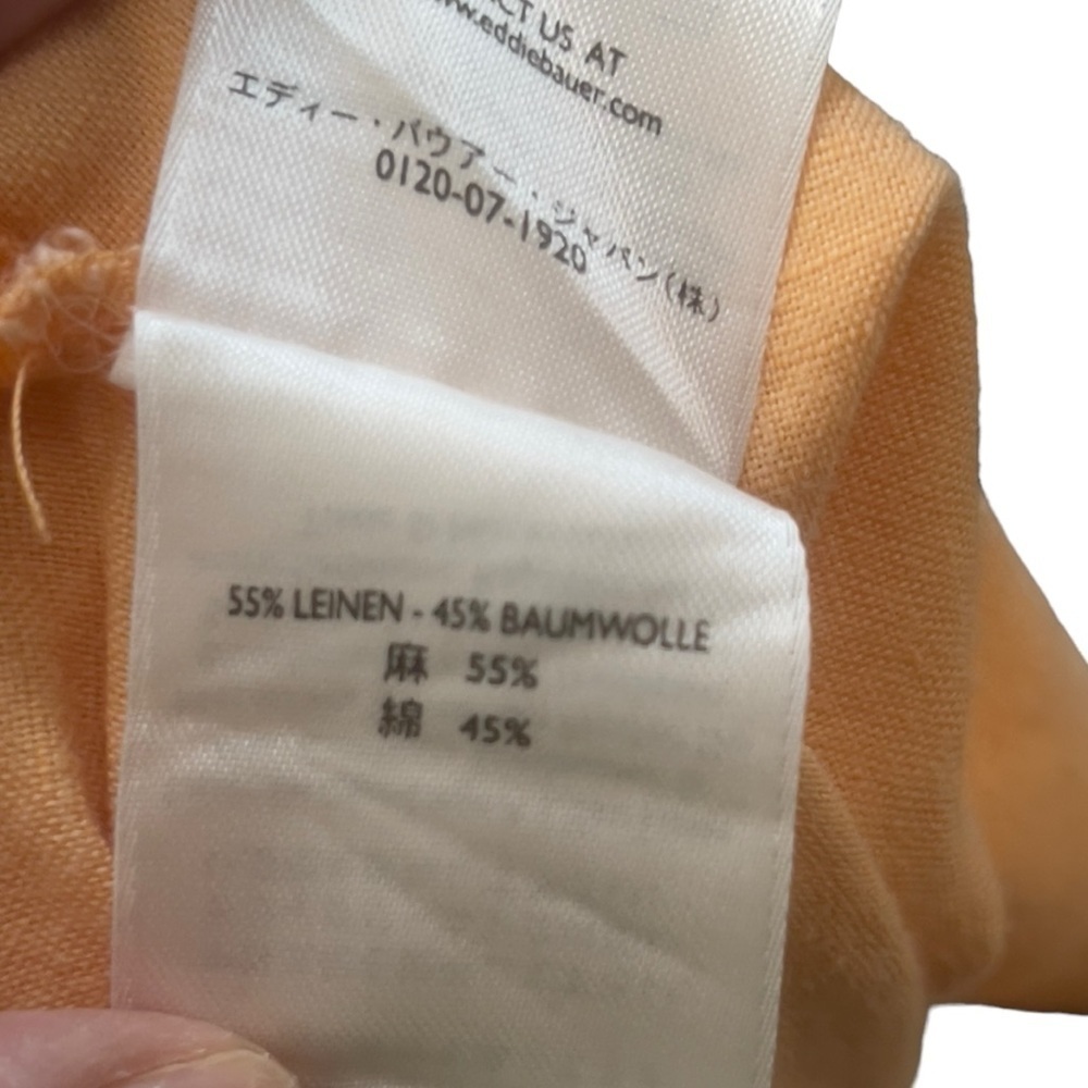 Eddie Bauer 3/4 Sleeve Top XL - Picture 6 of 6